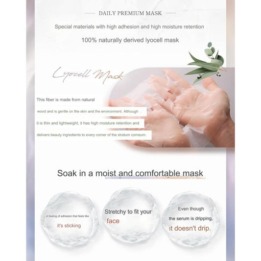 YoubeYOU Face Pack Daily Morning Mask - 30 sheets