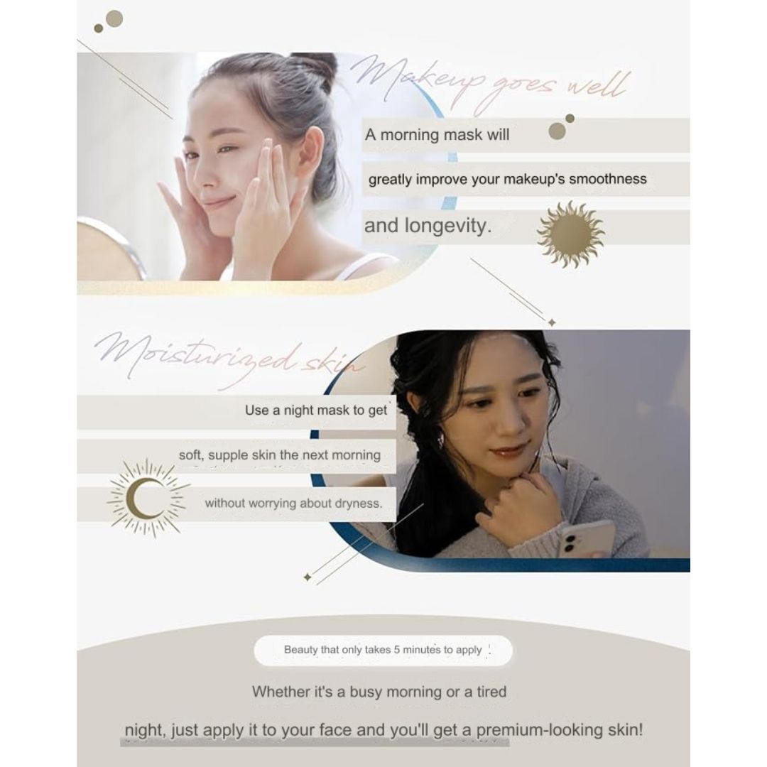 YoubeYOU Face Pack Daily Morning Mask - 30 sheets