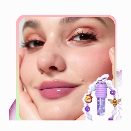 Romantic Beauty Lip Shimmer Oil Keychain 5ml - 03(purple grapes)