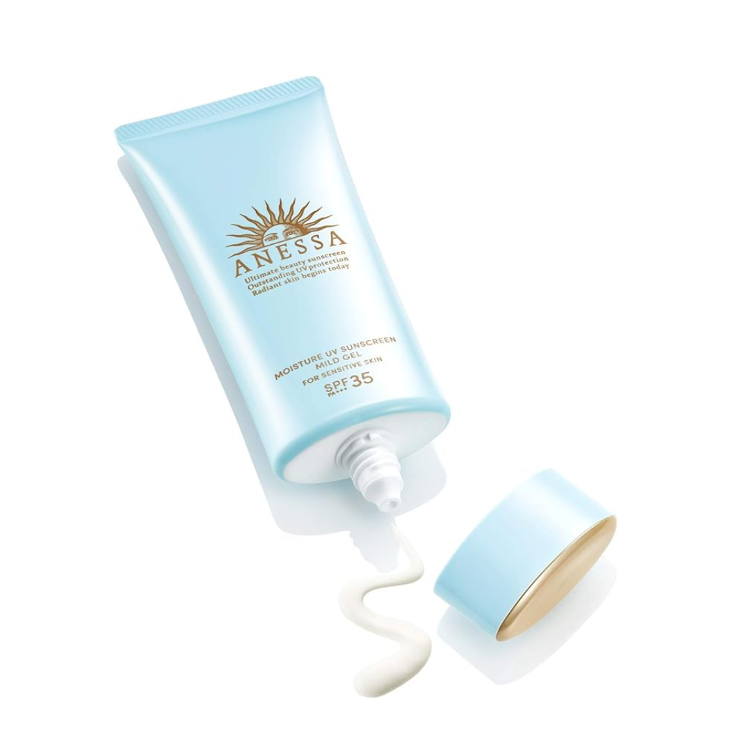 Shiseido Anessa Moisture UV Sunscreen Mild Gel SPF35 PA+++ 90g