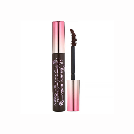 Kiss Me Heroine Make Volume and Curl Waterproof Mascara Advanced Film 02 Brown 6g
