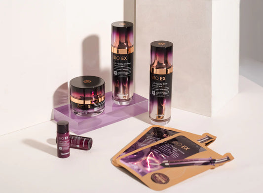 TONYMOLY Bio EX Cell Peptide Set: Toner 130ml + 20ml + Emulsion 130ml + 20ml + Cream 60ml