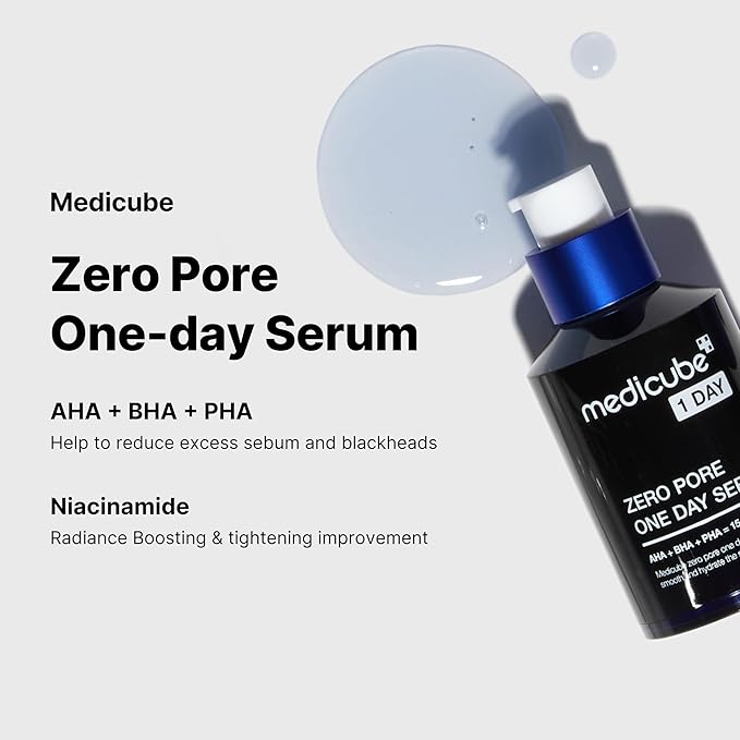 medicube Zero Pore One Day Serum 60ml (2 x 30ml)