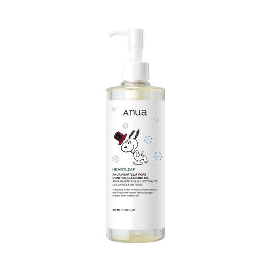 Anua Asungcho Pore Control Cleansing Oil 350ml + Travel size 20ml + Cleansing Foam 25ml - 3 Pack