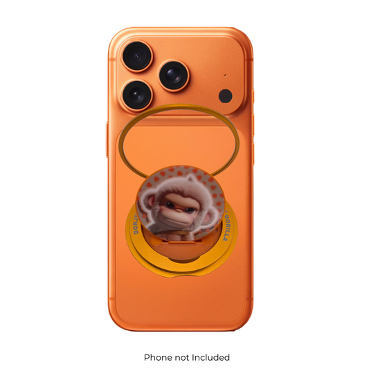 DORJEE Monkey Phone Socket - Orange