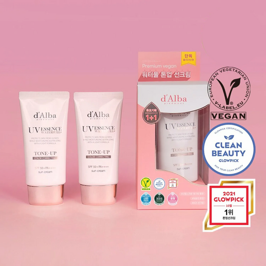 d'Alba Waterfull Tone-Up Sun Cream Duo Set 100ml (50ml+50ml)