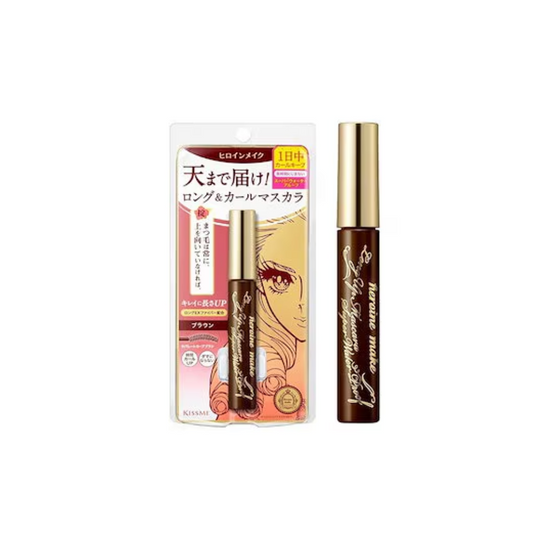 KissMe Heroine Make Long Up Mascara Super Waterproof W02 Brown 6g