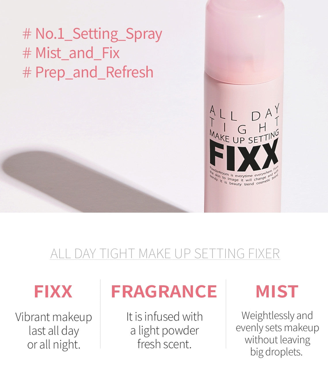So Natural All Day Tight Makeup Setting FIXX 75ml
