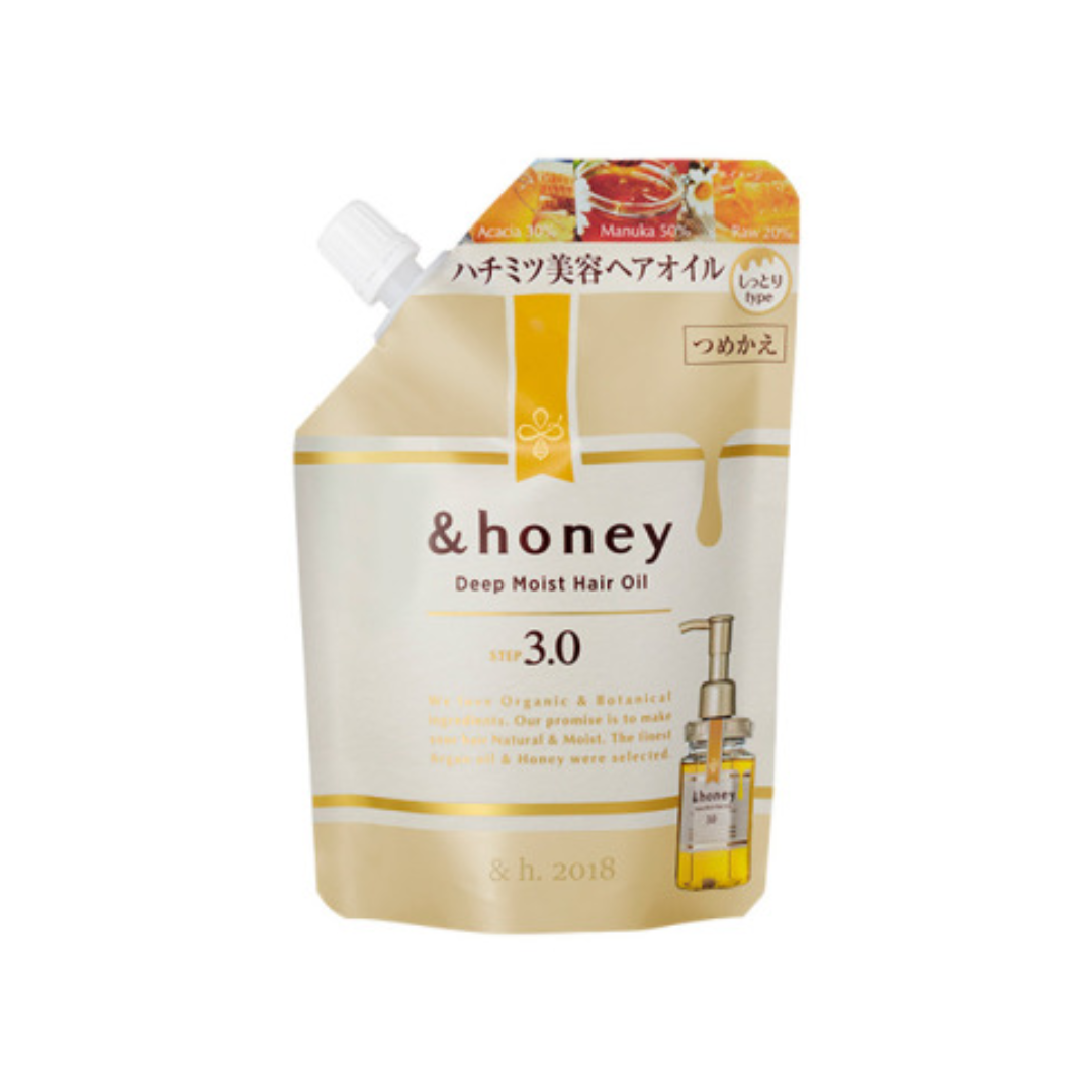 &honey Deep Moist Hair Oil 3.0 Refill 75ml