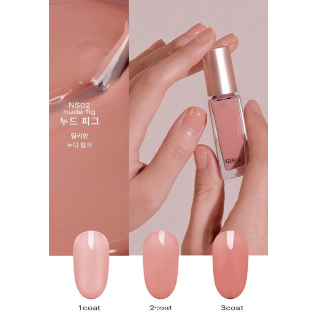 BBIA Nail Polish NS02 Nude Fig 7ml