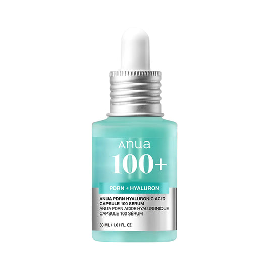 Anua PDRN Hyaluronic Acid Capsule 100 Serum 60ml (30ml bottle + 30ml refill)