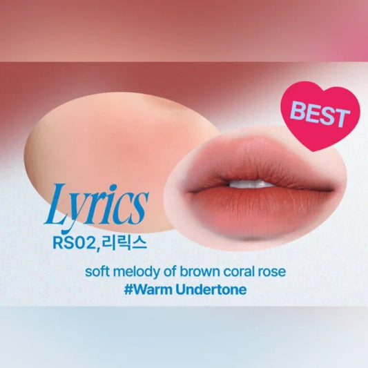 fwee Lip & Cheek Blurry Pudding Pot + Blending Brush - Lyrics RS02 5g