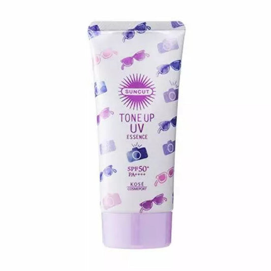 KOSE Sun Cut Tone Up UV Essence Lavender SPF50 + PA ++++ 80g