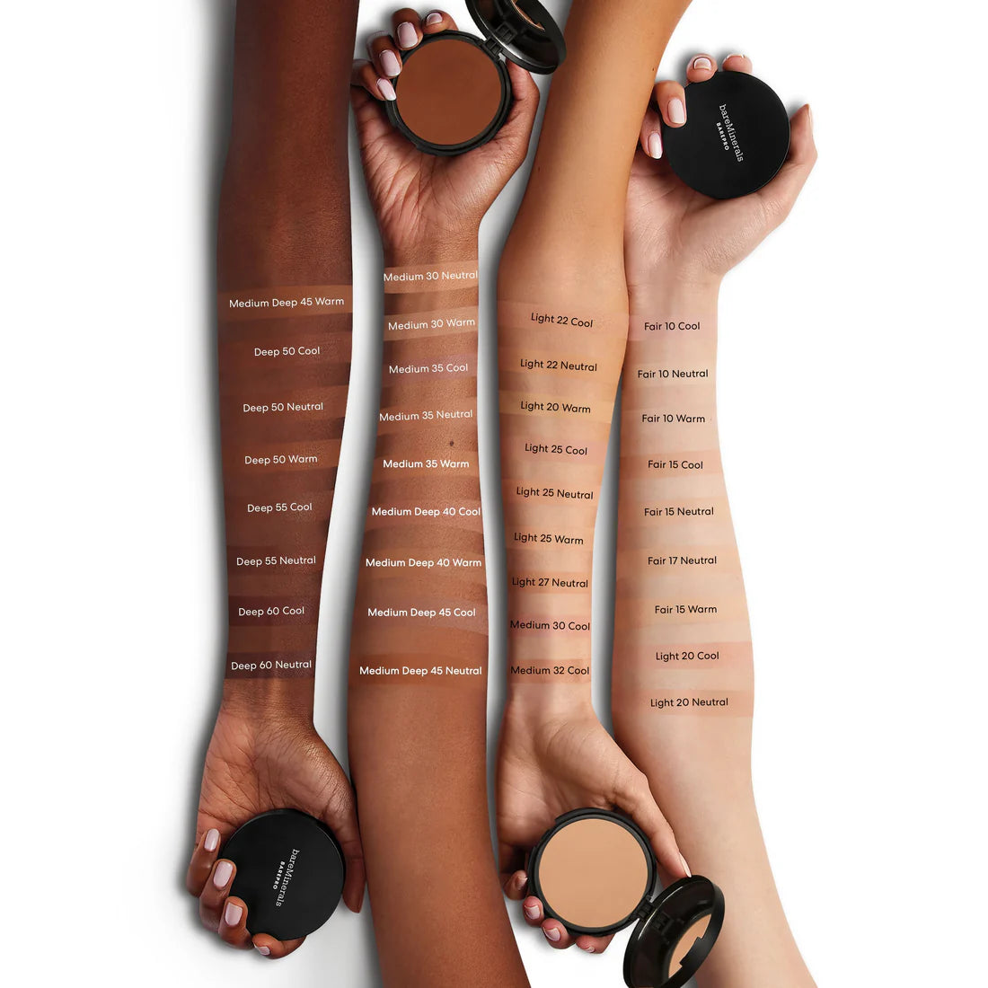 bareMinerals BAREPRO® 16HR Skin-Perfecting Powder Foundation 8g (Fair 15 Neutral)
