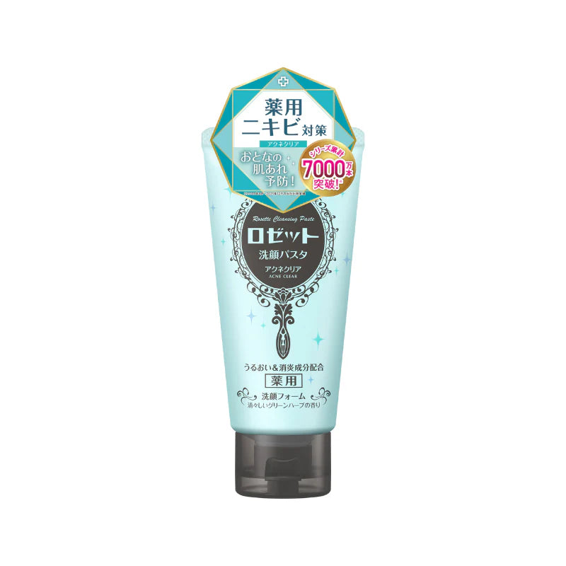 Rosette Face Wash Pasta Acne Clear 120g