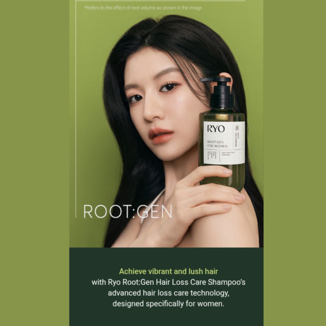 RYO GEN for Women Root Volumizing Hair Loss Care Shampoo 353ml