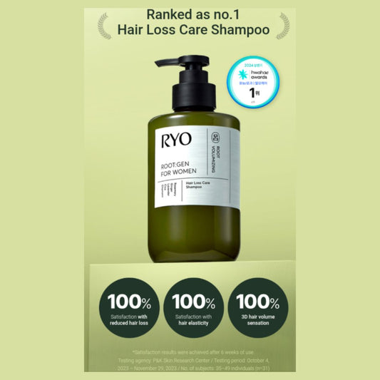 RYO GEN for Women Root Volumizing Hair Loss Care Shampoo 353ml