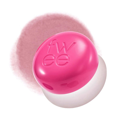 fwee Lip & Cheek Blurry Pudding Pot + Blending Brush 5g (Baby PK01)