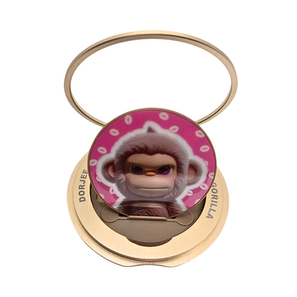 DORJEE Monkey Phone Socket - Gold