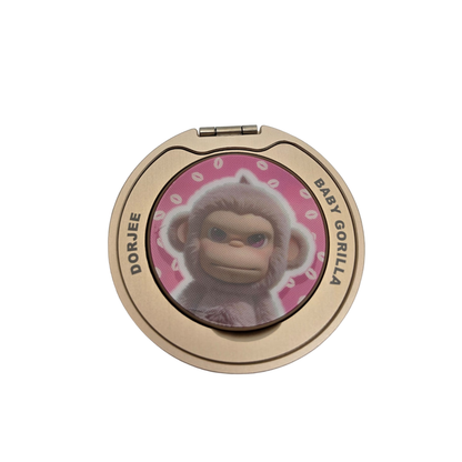 DORJEE Monkey Phone Socket - Gold