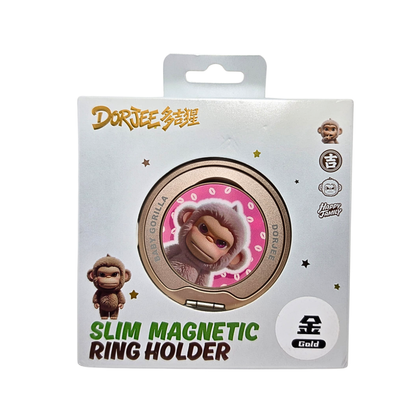 DORJEE Monkey Phone Socket - Gold