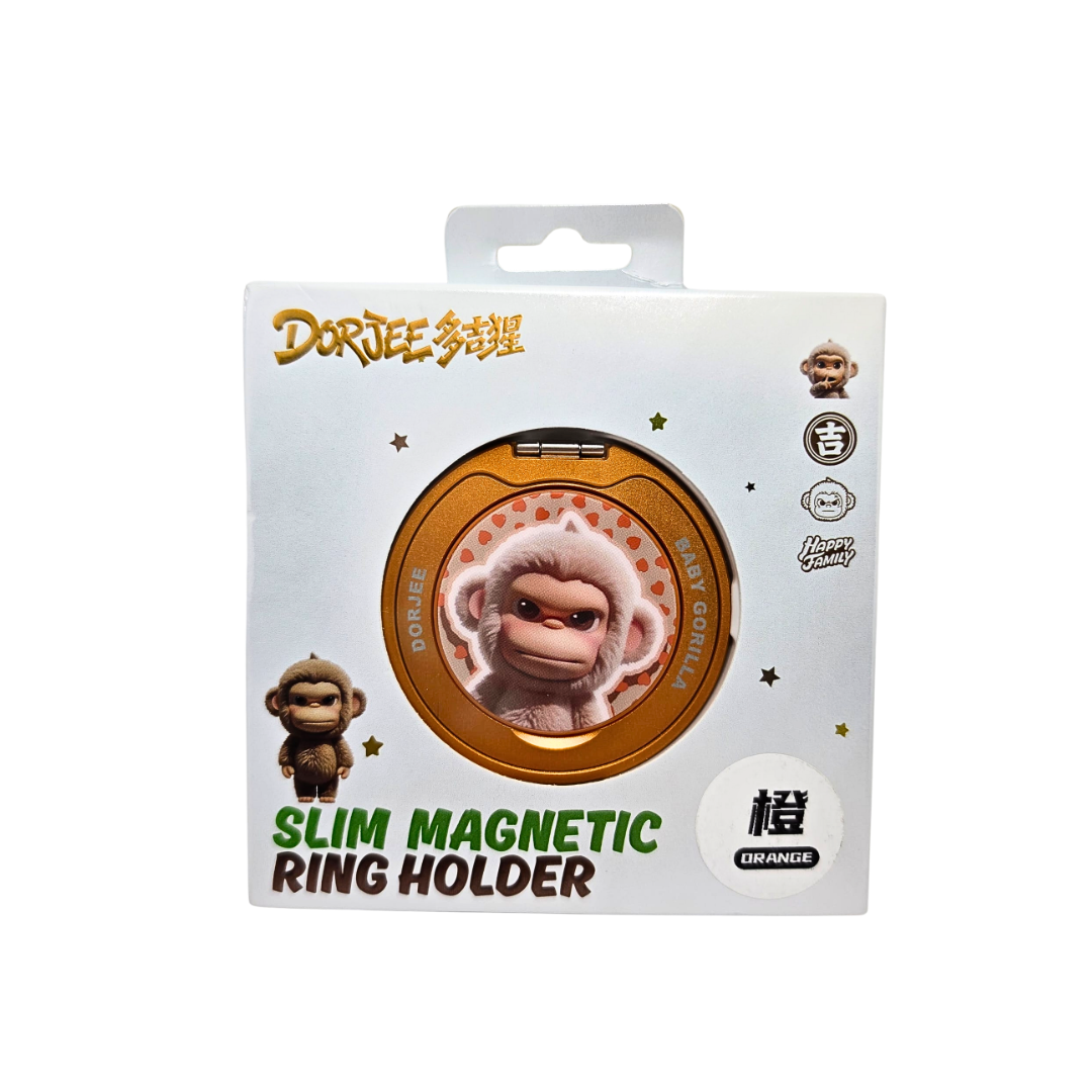 DORJEE Monkey Phone Socket - Orange