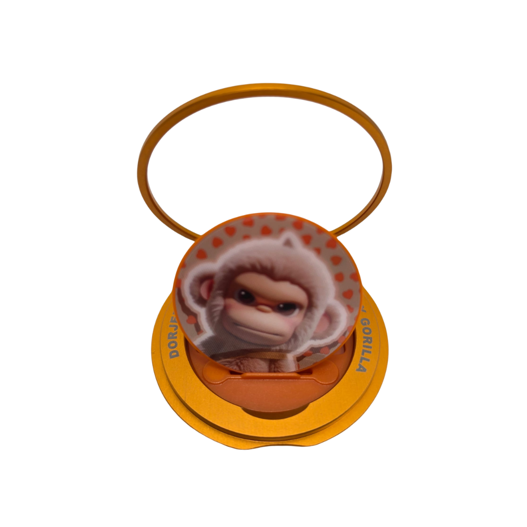 DORJEE Monkey Phone Socket - Orange