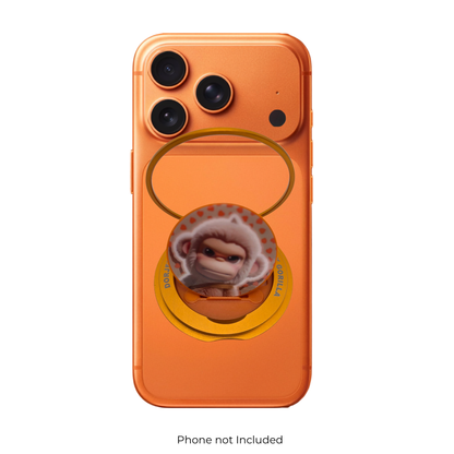 DORJEE Monkey Phone Socket - Orange