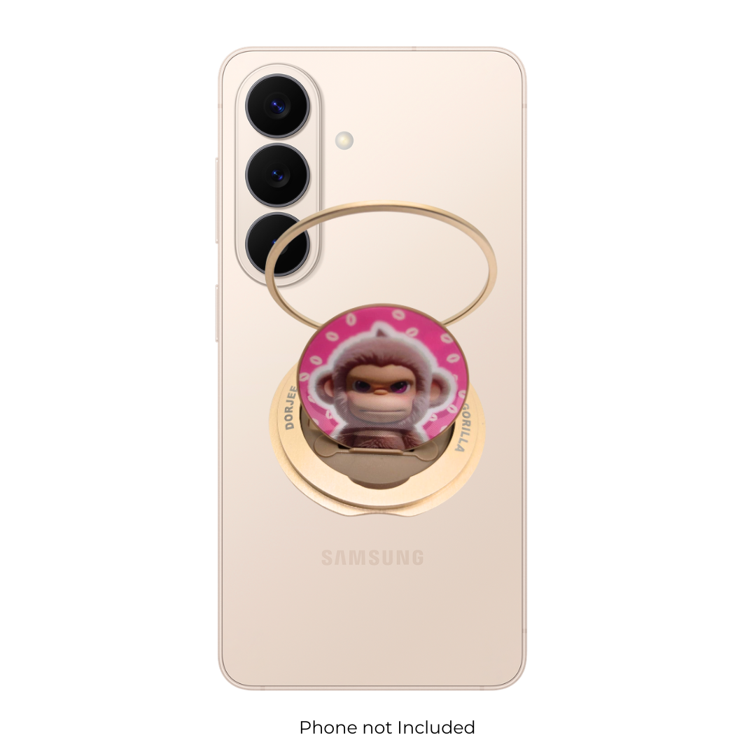 DORJEE Monkey Phone Socket - Gold