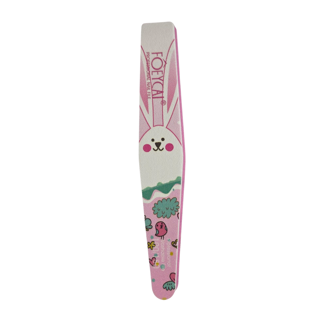 Cute Bunny Washable Nail File – Ultra Durable Nail Buffer
