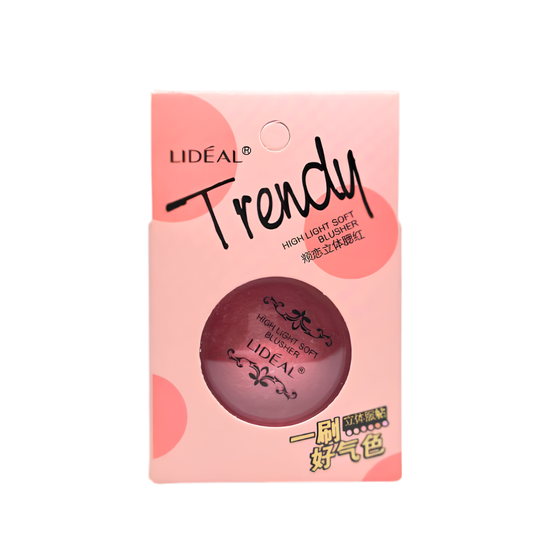LIDEAL Trendy Blush Highlighter – Soft Blusher 8g