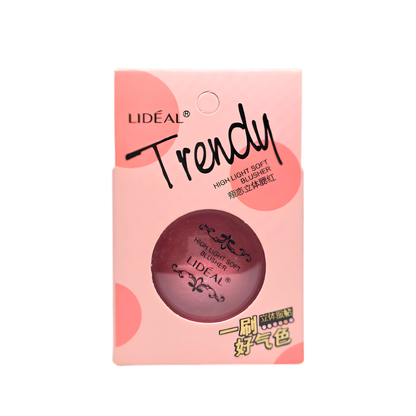 LIDEAL Trendy Blush Highlighter – Soft Blusher 8g