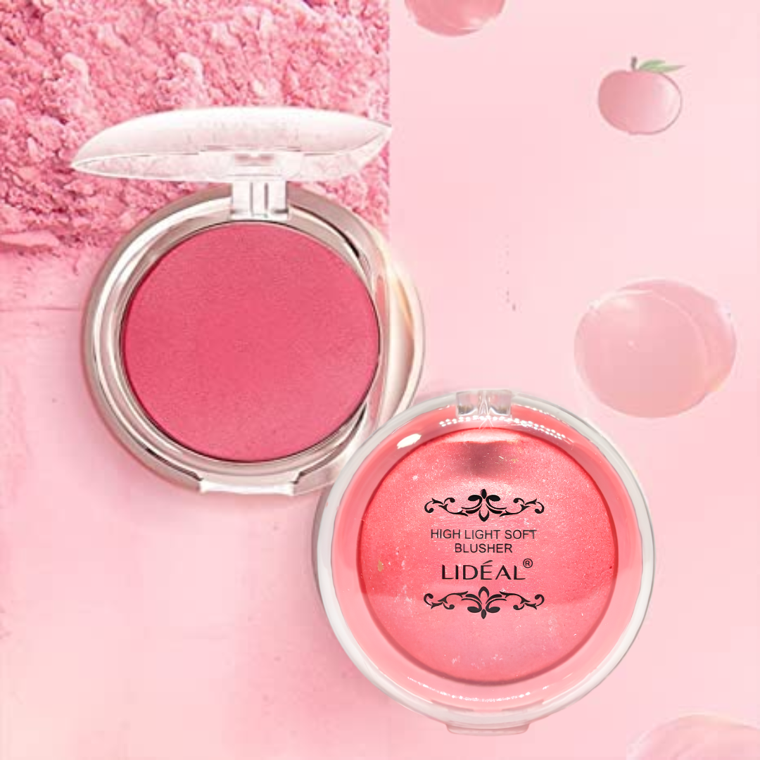 LIDEAL Trendy Blush Highlighter – Soft Blusher 8g