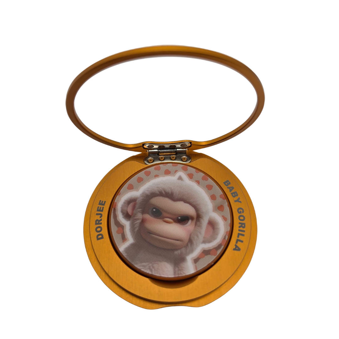 DORJEE Monkey Phone Socket - Orange