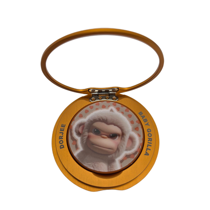 DORJEE Monkey Phone Socket - Orange