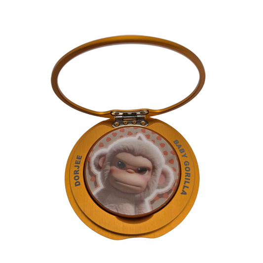 DORJEE Monkey Phone Socket - Orange