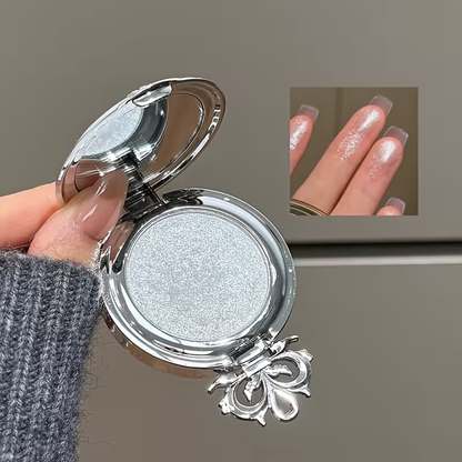NICEKEY Pink Ballet Monochrome Highlighter Powder Silver Sparkle 03 – 4.8g