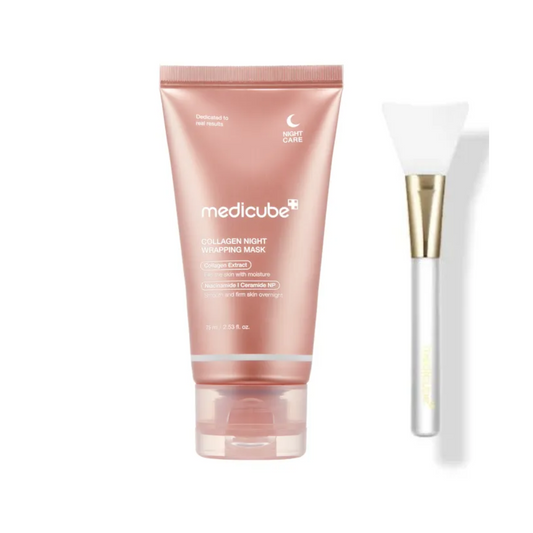 medicube Collagen Night Wrapping Mask 75ml + Jelly Brush