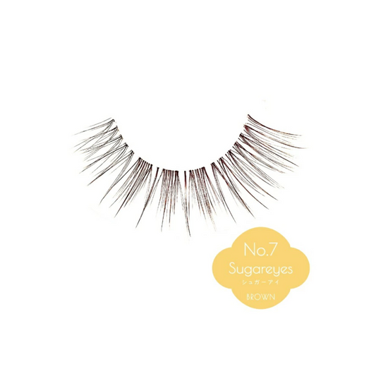 Disney Romantic Series False Eyelashes No.7 Sugareyes Brown 2 Pairs