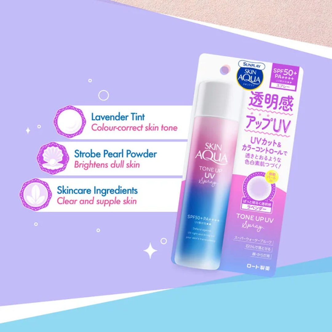 Sunplay Skin Aqua Tone Up UV Spray SPF 50+ PA++++ – 70g