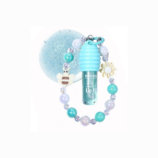 Romantic Beauty Lip Shimmer Oil Keychain 5ml - 04 (green honey melon)