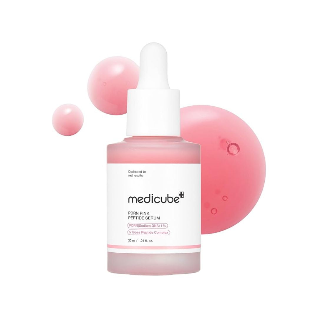 medicube PDRN Pink Peptide Ampoule 60ml (2 x 30ml bottles)