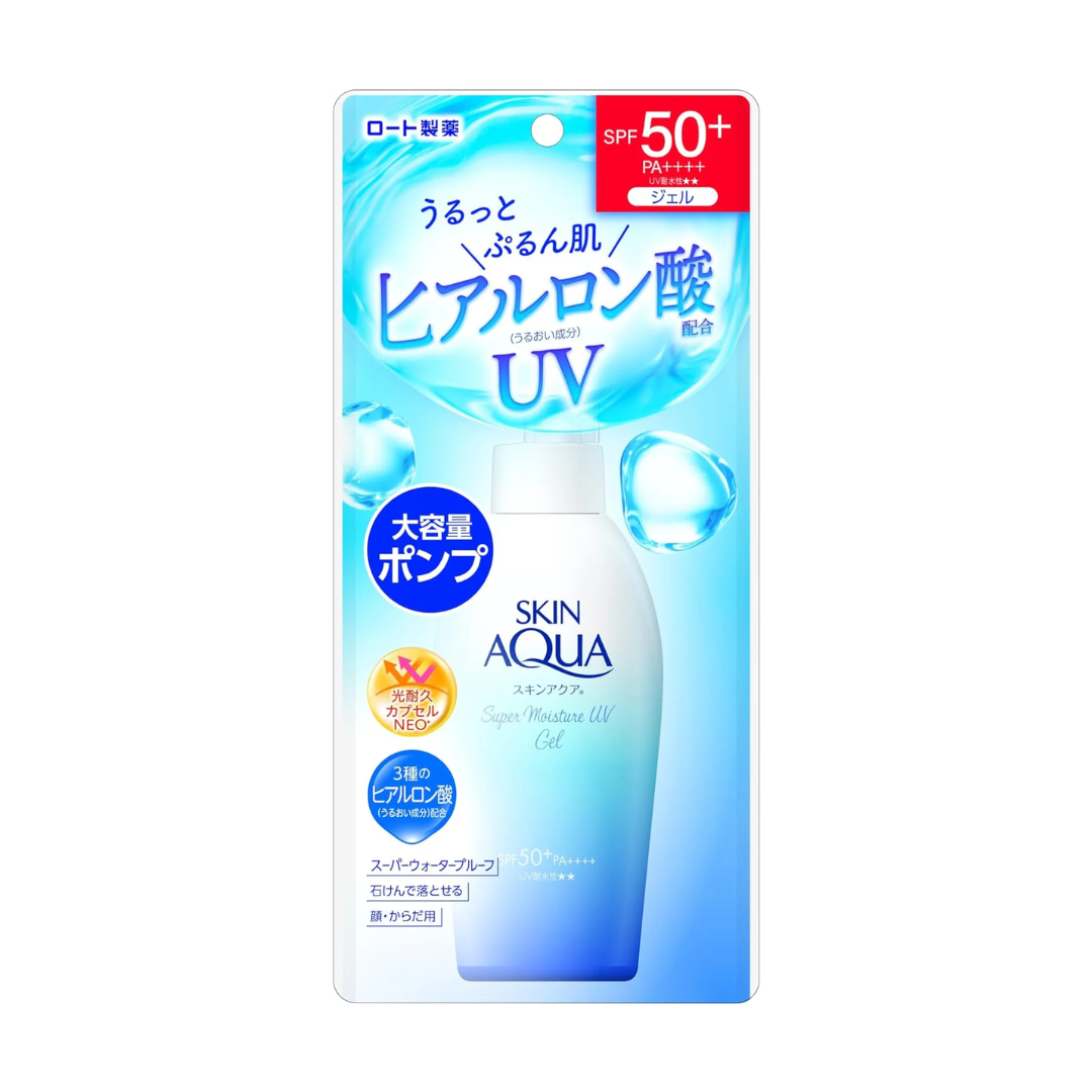 Rohto Skin Aqua Super Moisture Gel SPF50+ PA++++ 110g