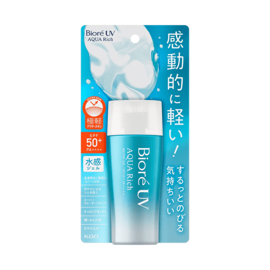 Biore UV Aqua Rich Watery Gel SPF50+ PA++++ - 70ml - CJL Beauty & HomeBiore UV Aqua Rich Watery Gel SPF50+ PA++++ - 70ml