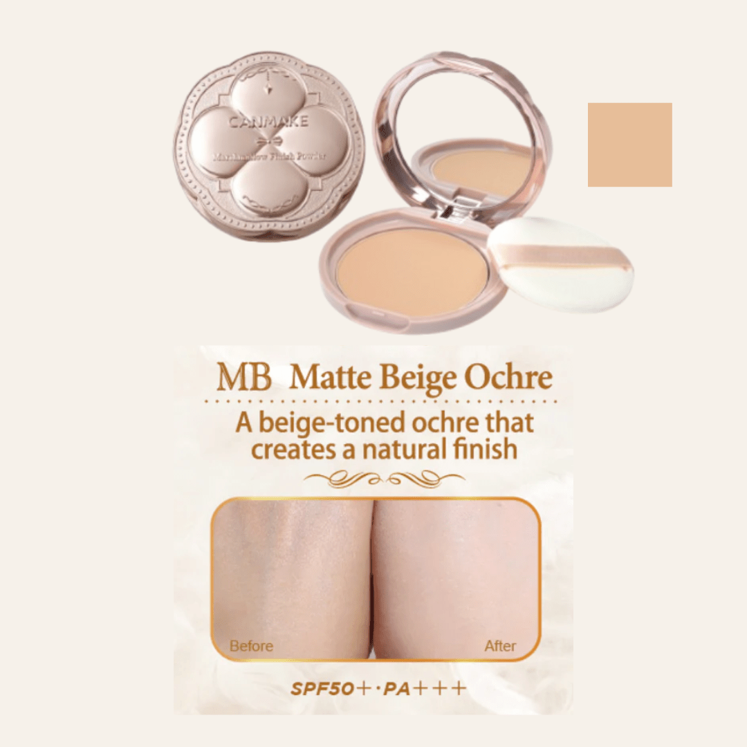 CANMAKE Marshmallow Finish Powder MB Matte Beige Ochre 10g - CJL Beauty & HomeCANMAKE Marshmallow Finish Powder MB Matte Beige Ochre 10g