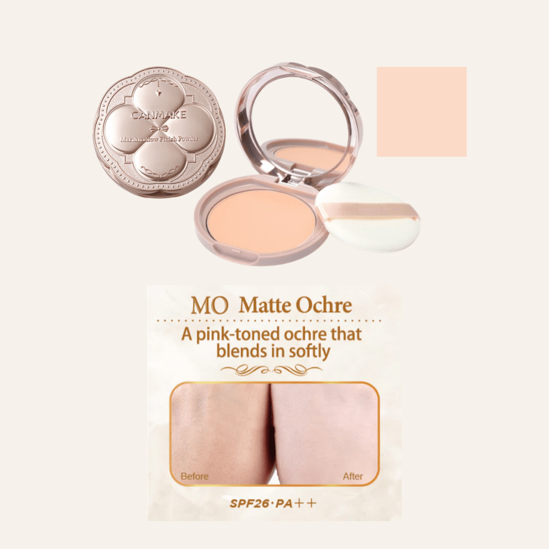 CANMAKE Marshmallow Finish Powder MO Matte Ochre 10g - CJL Beauty & HomeCANMAKE Marshmallow Finish Powder MO Matte Ochre 10g