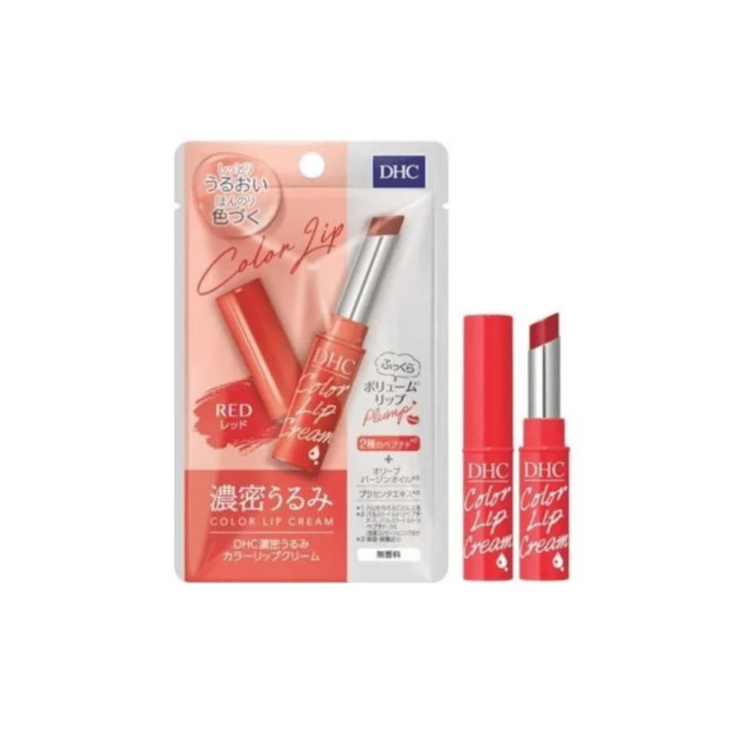 DHC Colour Tinted Moisture Care Lip Balm Red 1.5g - CJL Beauty & HomeDHC Colour Tinted Moisture Care Lip Balm Red 1.5g