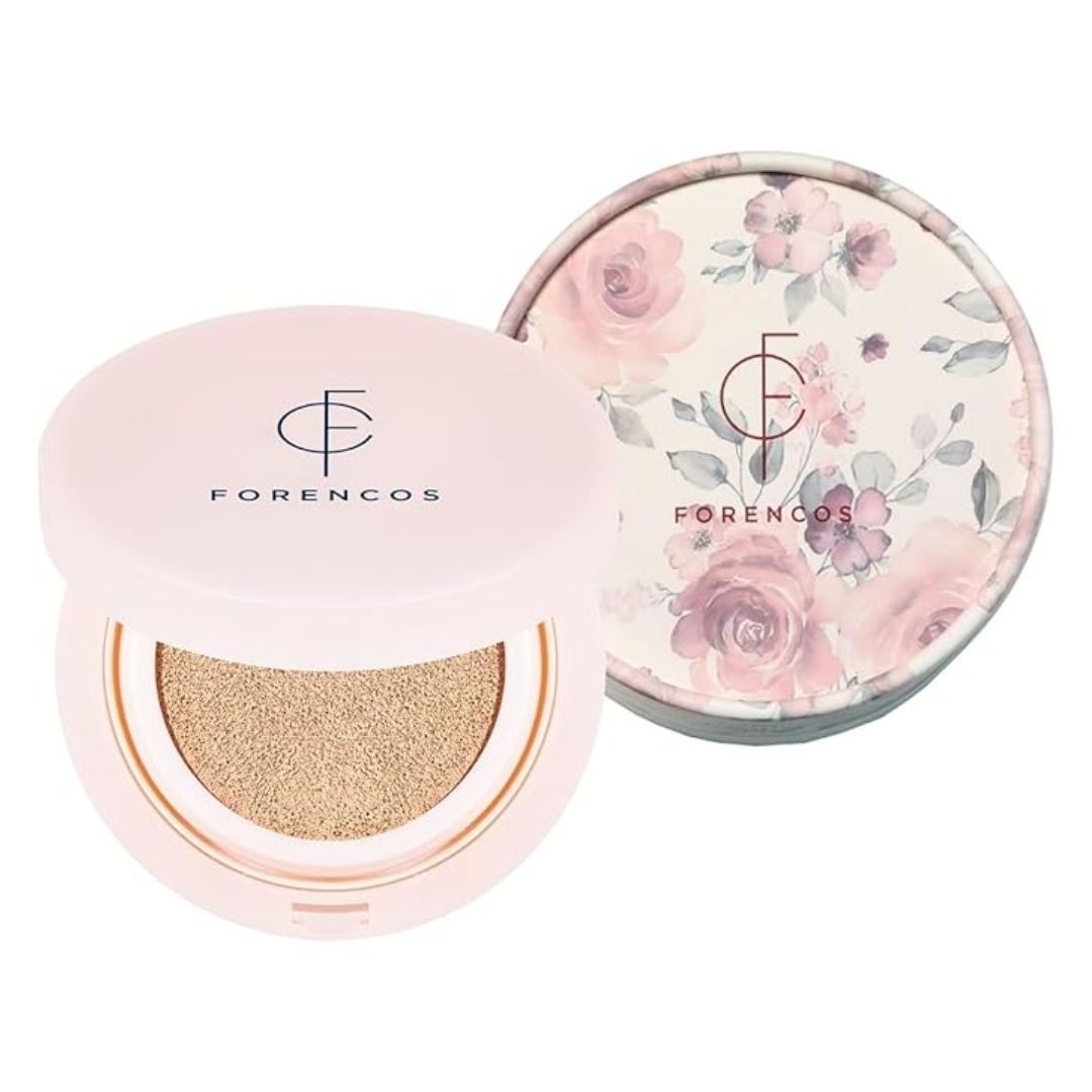 Forencos Bare Fit Lasting Cushion 15g SPF50+ PA+++ 22N Calm Beige - CJL Beauty & HomeForencos Bare Fit Lasting Cushion 15g SPF50+ PA+++ 22N Calm Beige